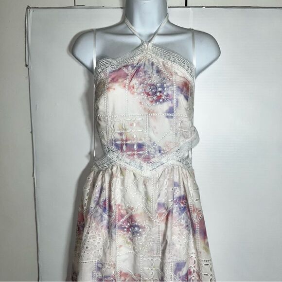 Gianni Bini / Embroidered Delaney Halter Dress - Picture 7 of 11